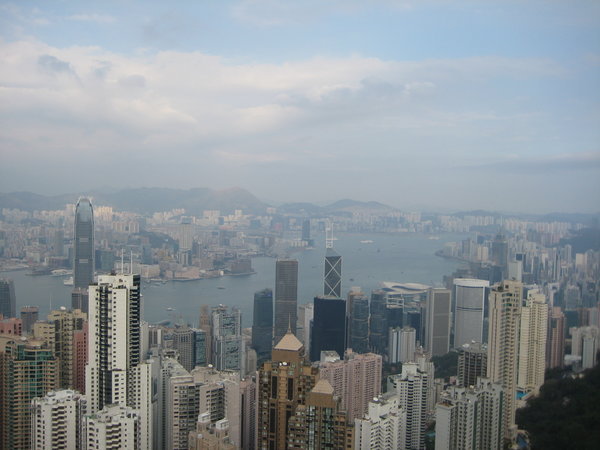 Hong Kong Skyline from the peak