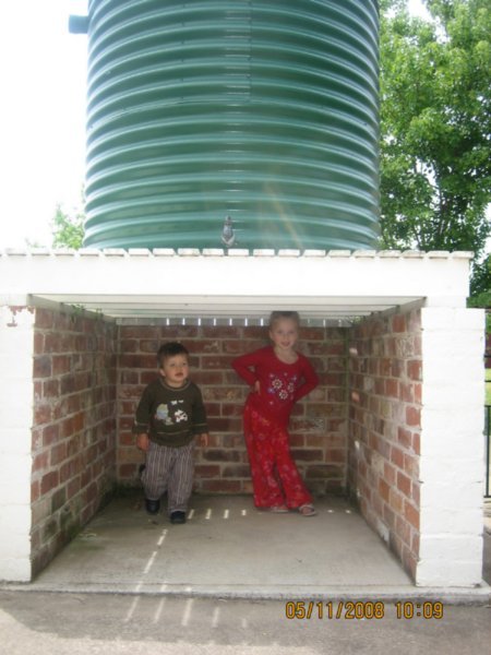 under heritage water tank