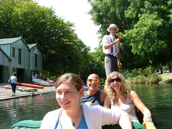 Punting on the River Avon