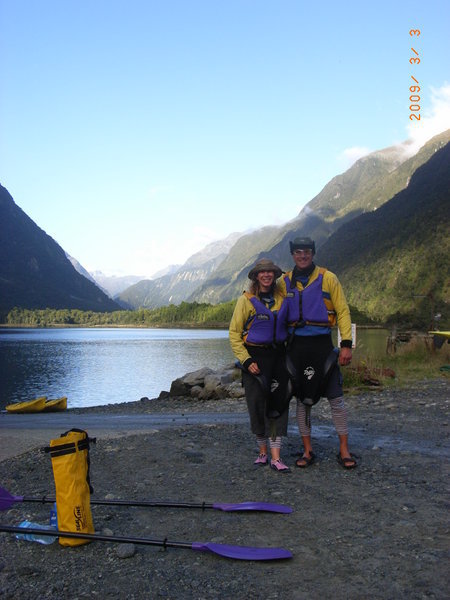 Kayaking the Milford Sound