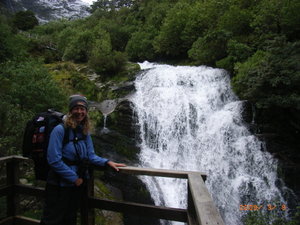 Me at one of the fantastic waterfalls