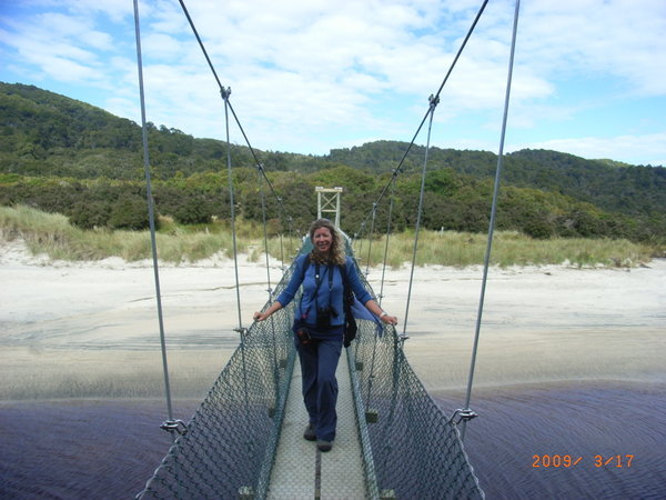 Me on one of the suspension bridges