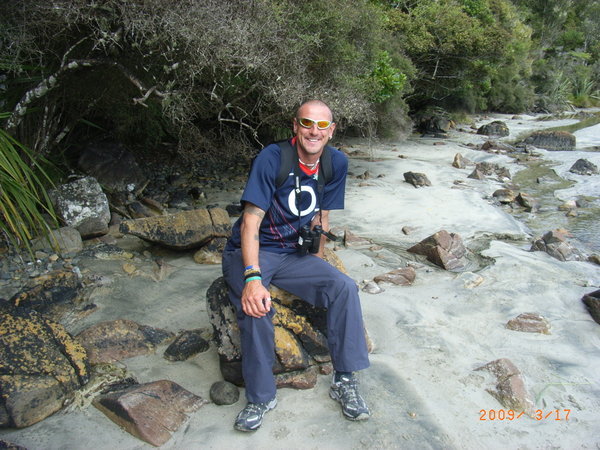 Rob on Maori Beach