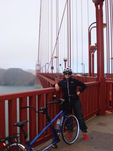 Biking the bridge