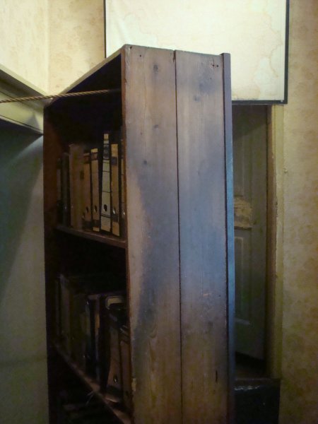 Frank House bookcase