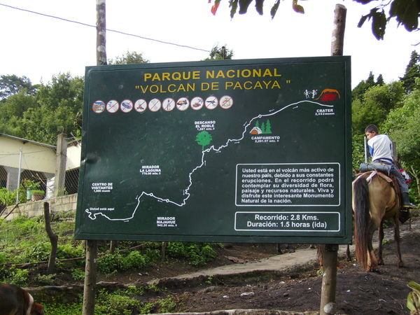 Map and rules of the route