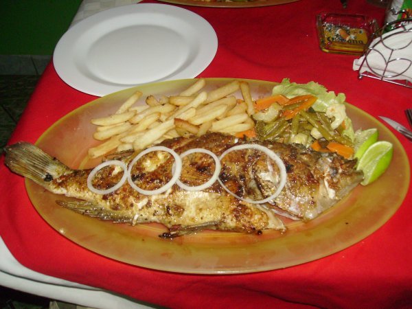 Fish and Chips Guatemalan style