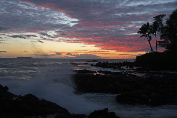 Stunning Maui sunset