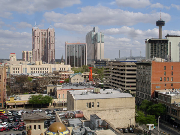 View of San Antonio skyline