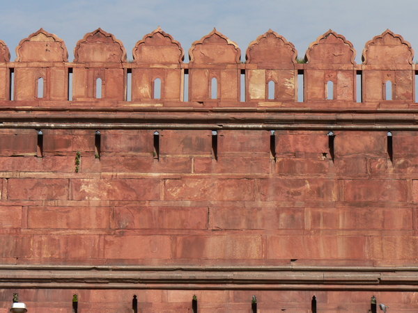 Red Fort Wall | Photo