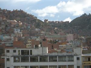 La Paz from the window