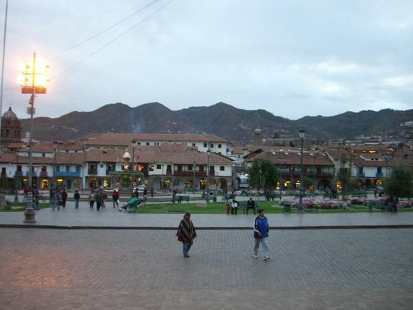 Cusco- the main square