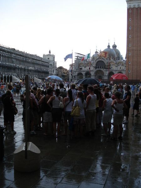 Raining in San Marco's