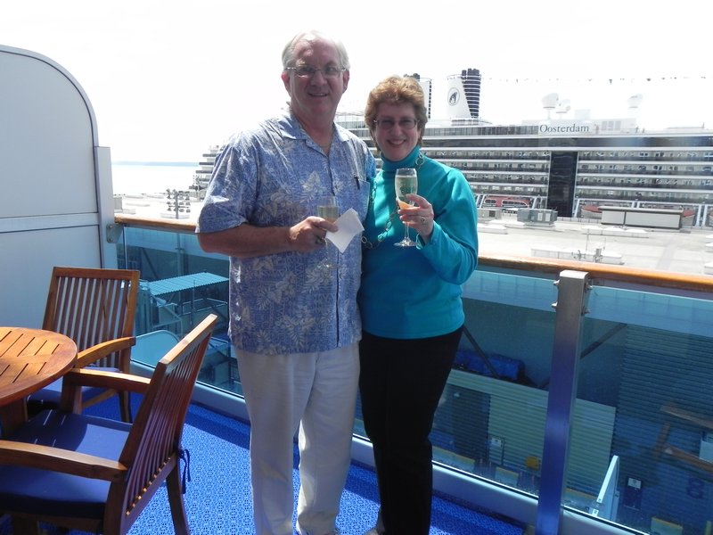 Cheers to a fantastic cruise
