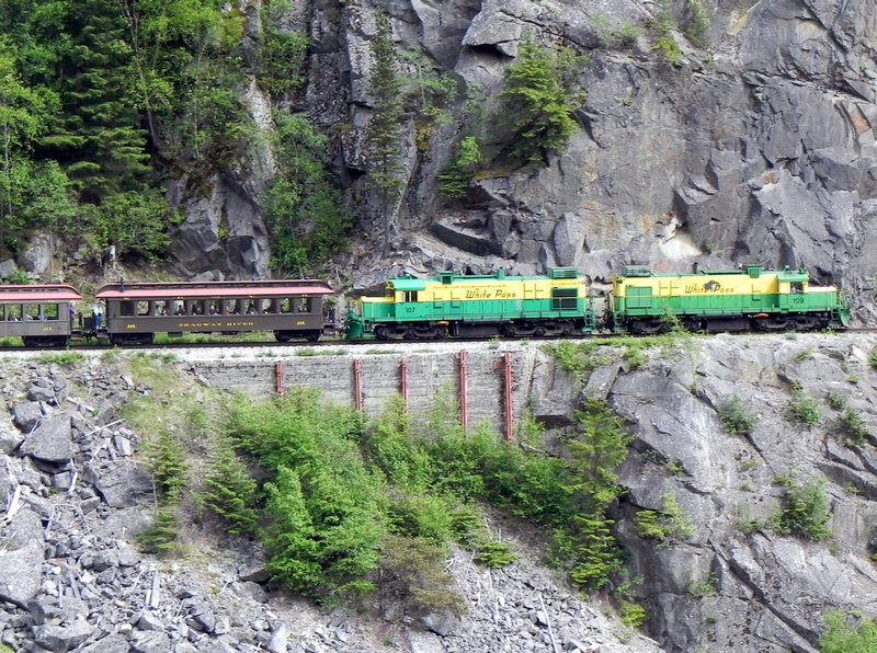White Pass Railway Train