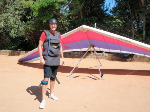paul with hang glider