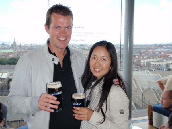 paul and jean at the gravity bar