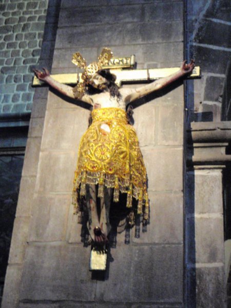 Christ in skirt