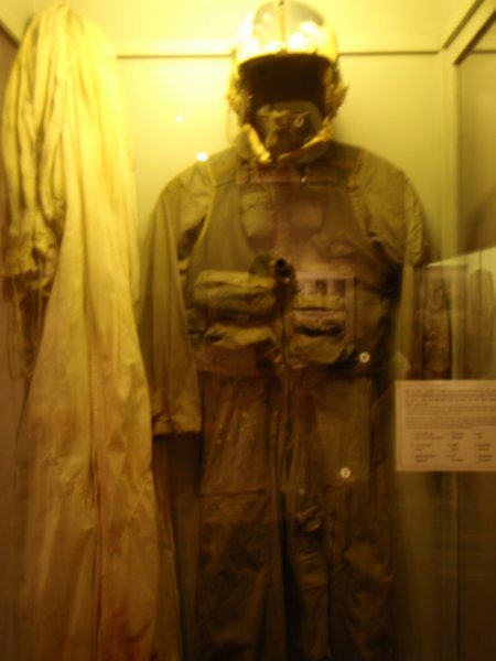 john mccain's pilot uniform that he was captured in