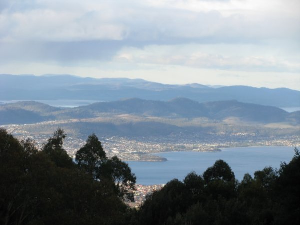 Vue de Hobart