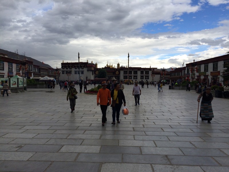 Main square Lhasa