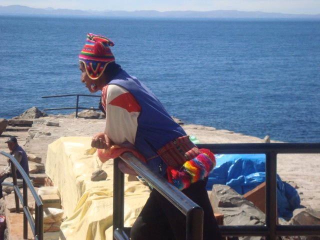 One of the city elders of Taquile Island.