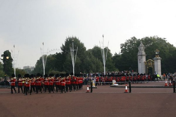 Parade for the changing of the guards