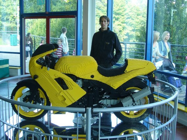 The Lego motorbike