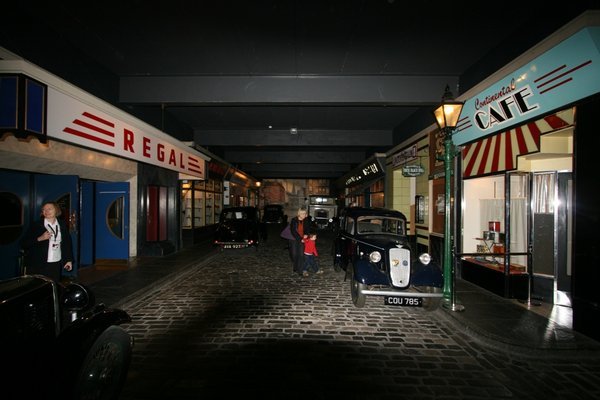 A lane in the transport museum