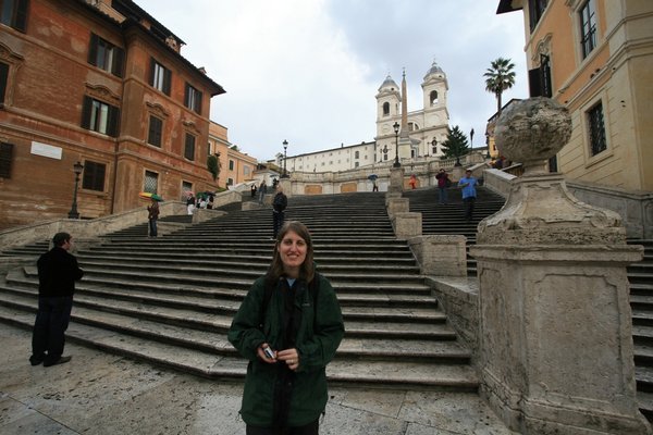 The Spanish Steps and Trinita dei Monti