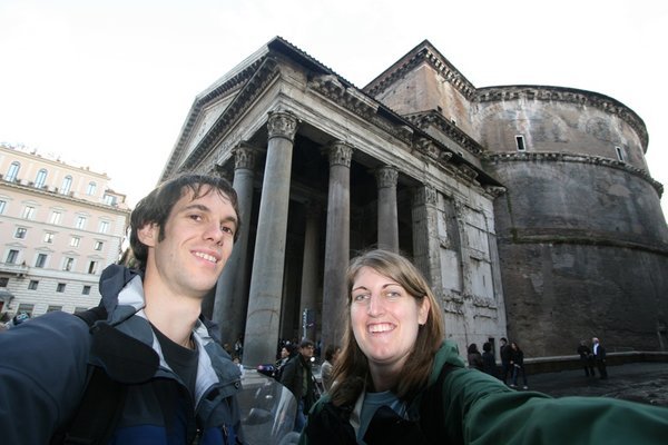 Cheesy shot at the Pantheon
