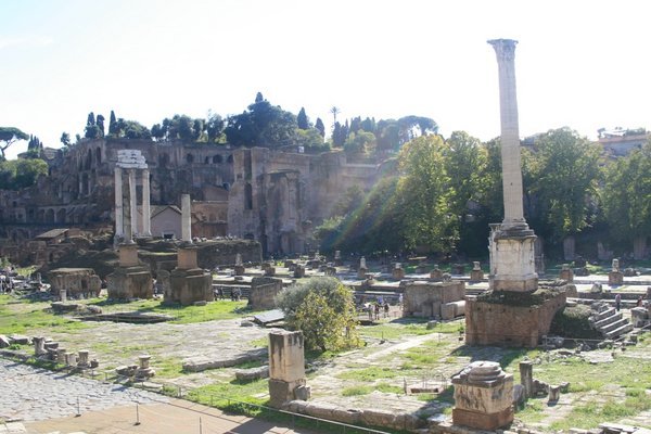Palatino ruins