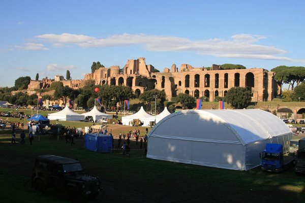 Circo Messimo with Palatino ruins in background