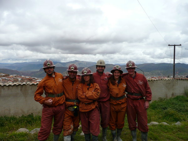 The Crew Dressed For The Mines