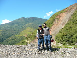 Me and my guide, Milton. Fearless dude. 
