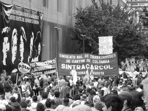 Protests in Bogota