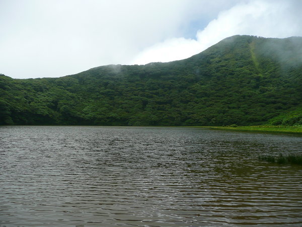 Lagoon in Madera Volcano.