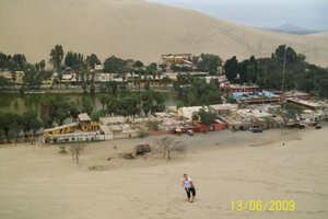 Looking Down on Huacachina