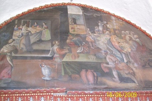 Painting found in the Convent
