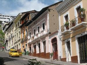 Colonial Streets Quito, Ecuador
