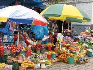 Street market, Cuenca