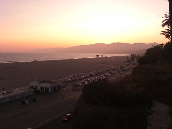 Sunset in Santa Monica