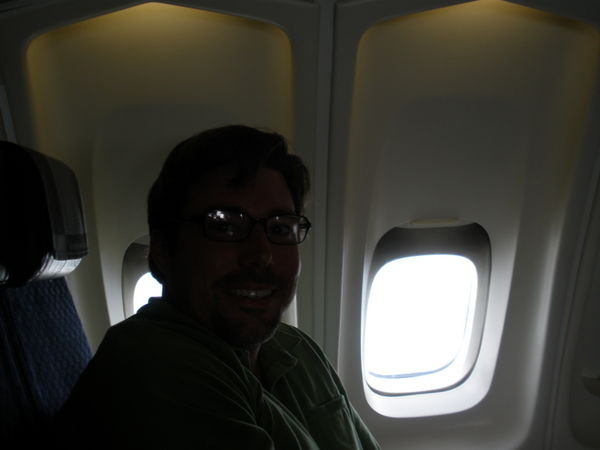 Me on the plane!