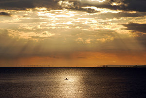 Sunrise over Lake Victoria