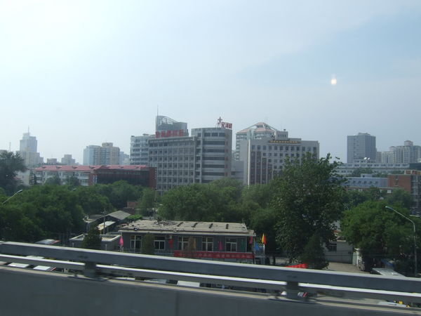 Beijing from the Freeway