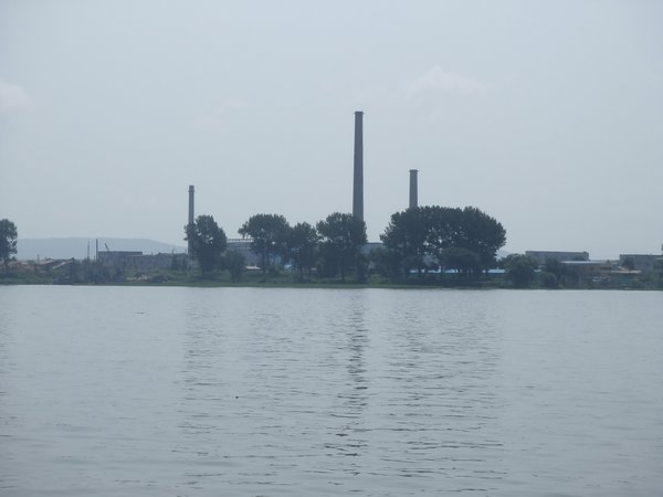 Depressing factory in Sinuijiu, DPRK