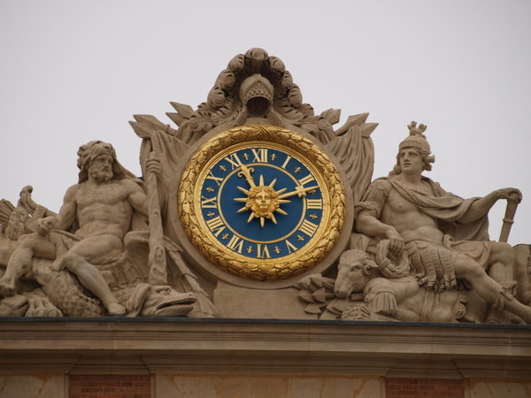 Versailles Clock Detail