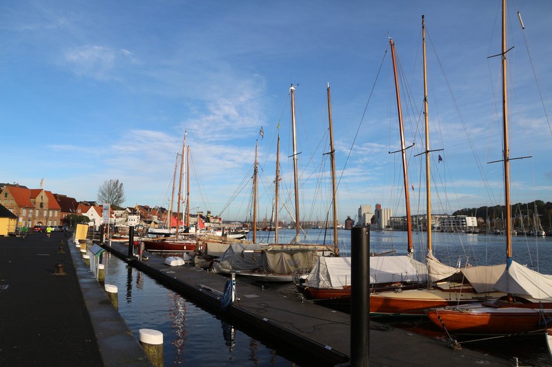 Flensburg inner harbour