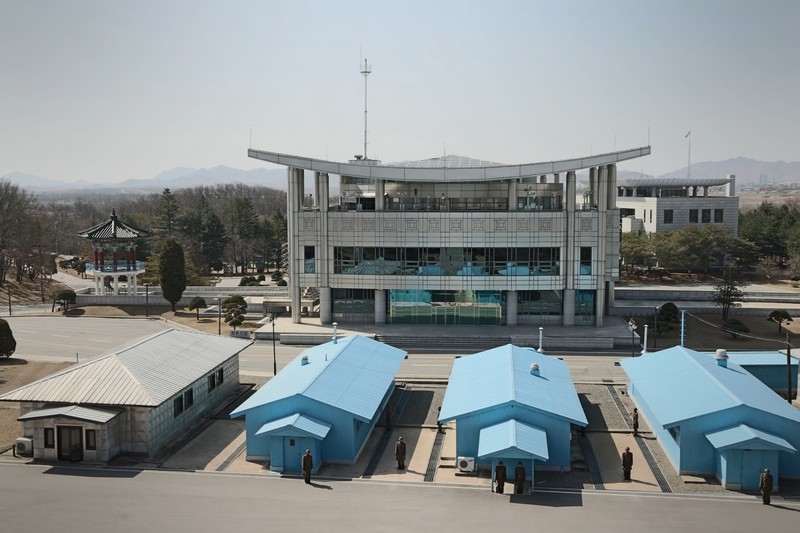 South Korean side of the DMZ