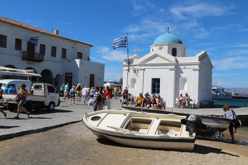 Locally called the Tiny Cathedral in Mykonos Town